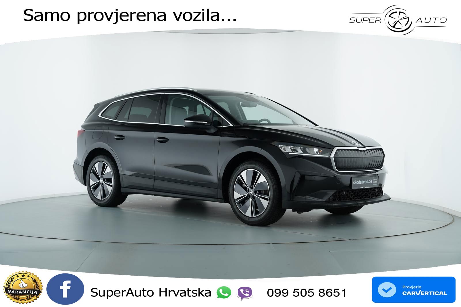 Škoda Enyaq iV 85x 82 kWh (286 KS) AWD