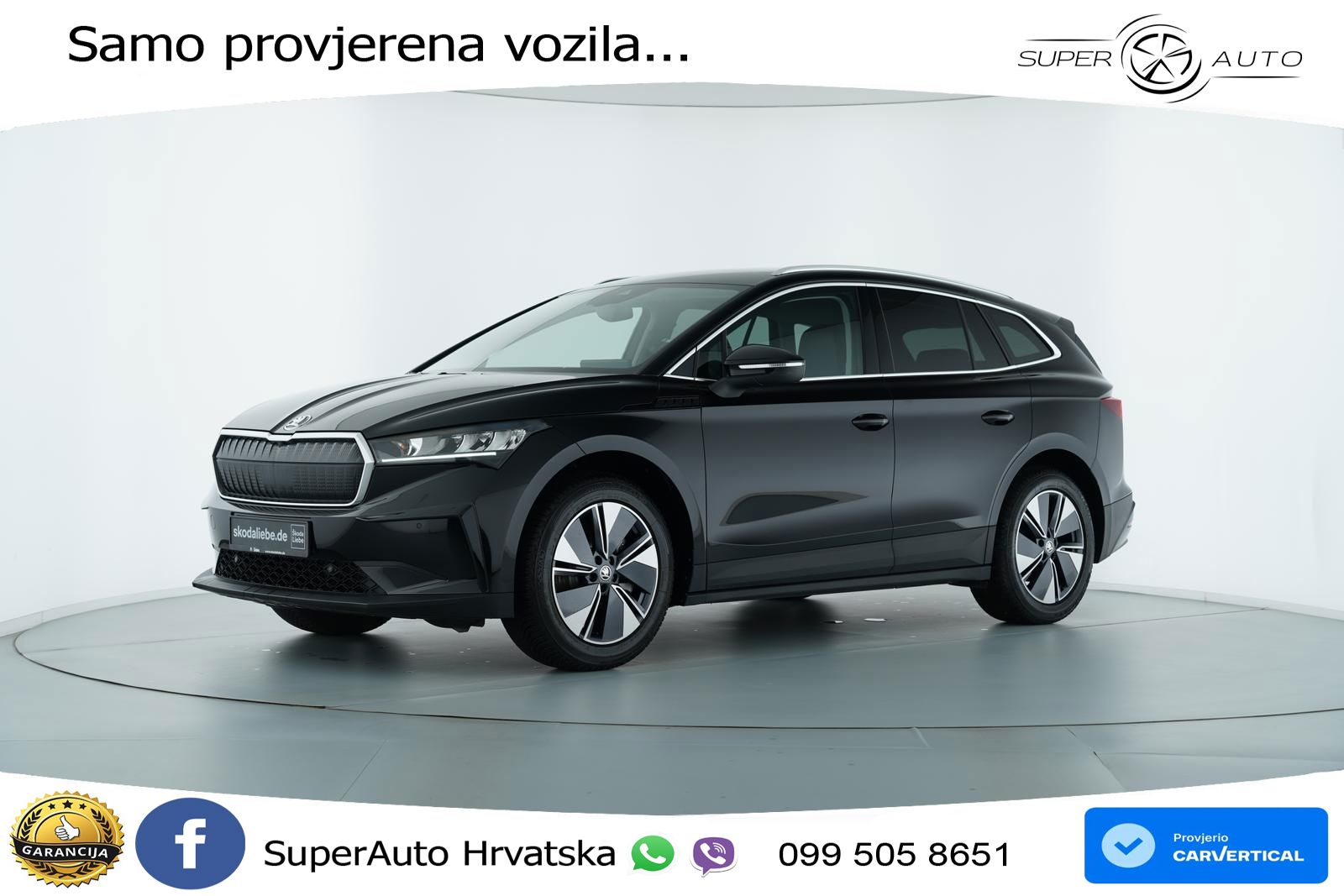 Škoda Enyaq iV 85x 82 kWh (286 KS) AWD