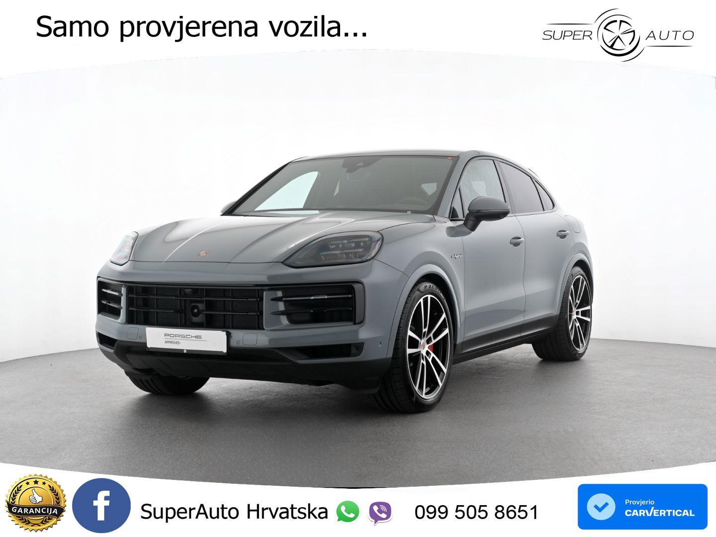 Porsche Cayenne Coupe S 3.0 V6 (519 KS) E-Hybrid Tiptronic S