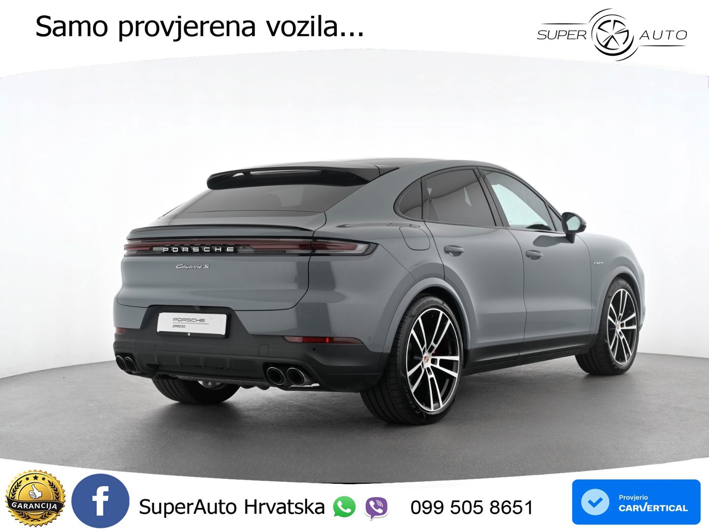 Porsche Cayenne Coupe S 3.0 V6 (519 KS) E-Hybrid Tiptronic S