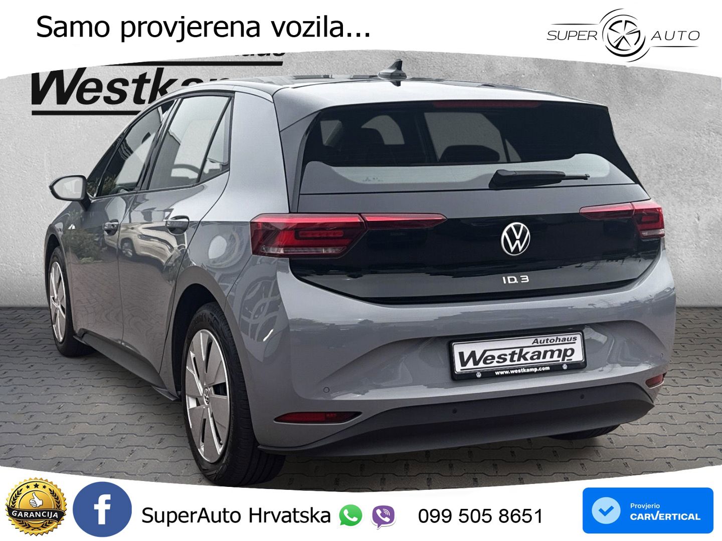 Volkswagen ID.3 Pro 62 kWh (204 KS) LED+ACC