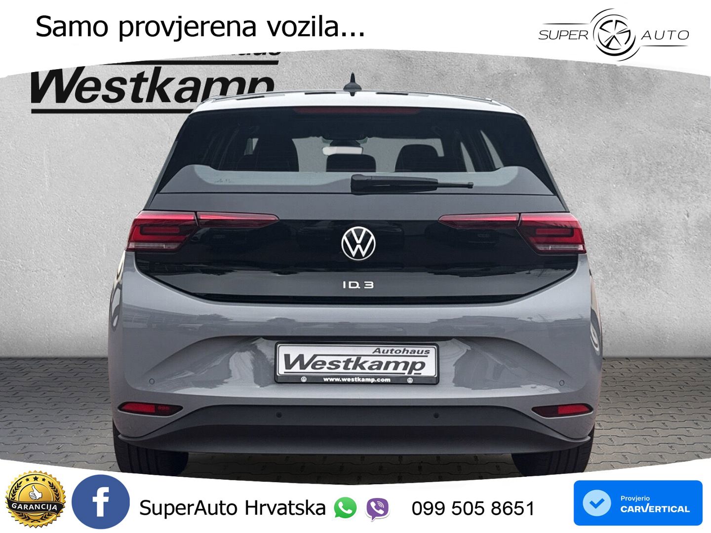 Volkswagen ID.3 Pro 62 kWh (204 KS) LED+ACC