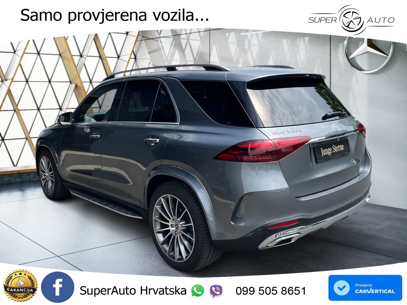 Mercedes GLE 300d (269 KS) EQ Boost 4MATIC 9G-TRONIC AMG LED+GR SJED+ACC