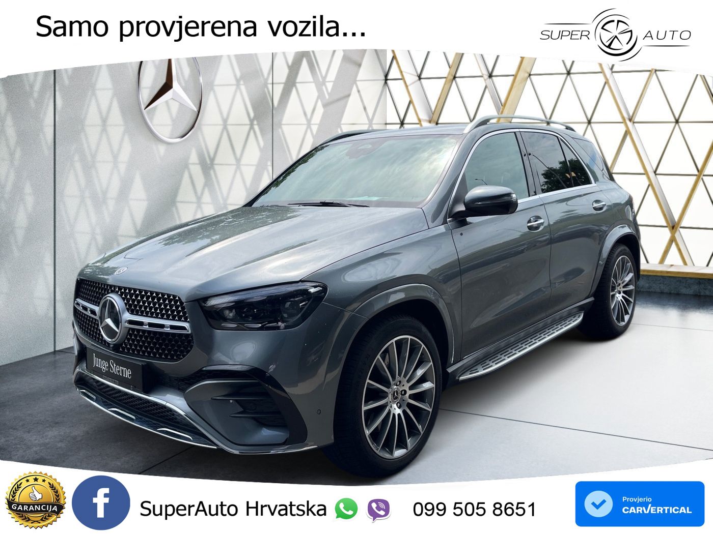 Mercedes GLE 300d (269 KS) EQ Boost 4MATIC 9G-TRONIC AMG LED+GR SJED+ACC