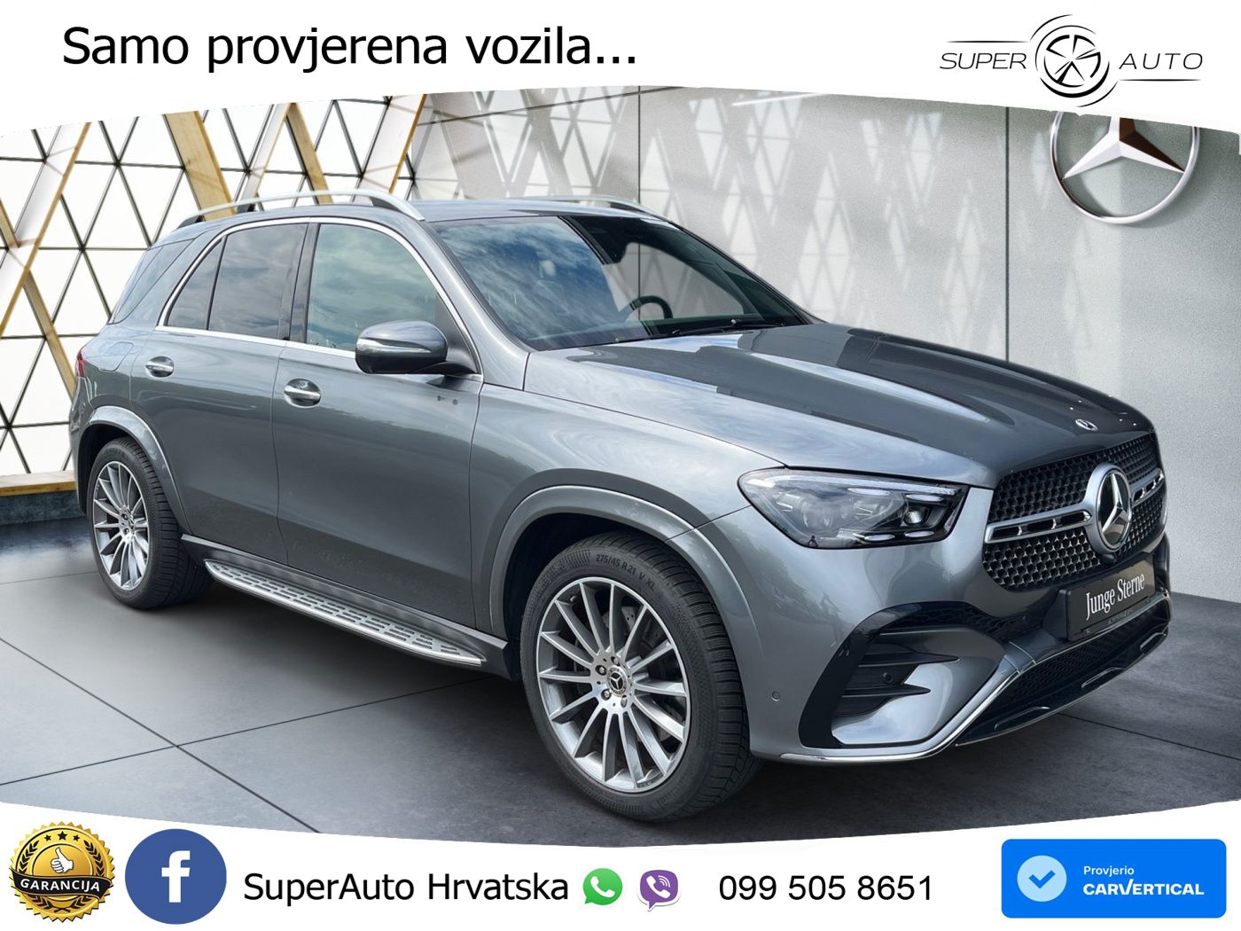 Mercedes GLE 300d (269 KS) EQ Boost 4MATIC 9G-TRONIC AMG LED+GR SJED+ACC