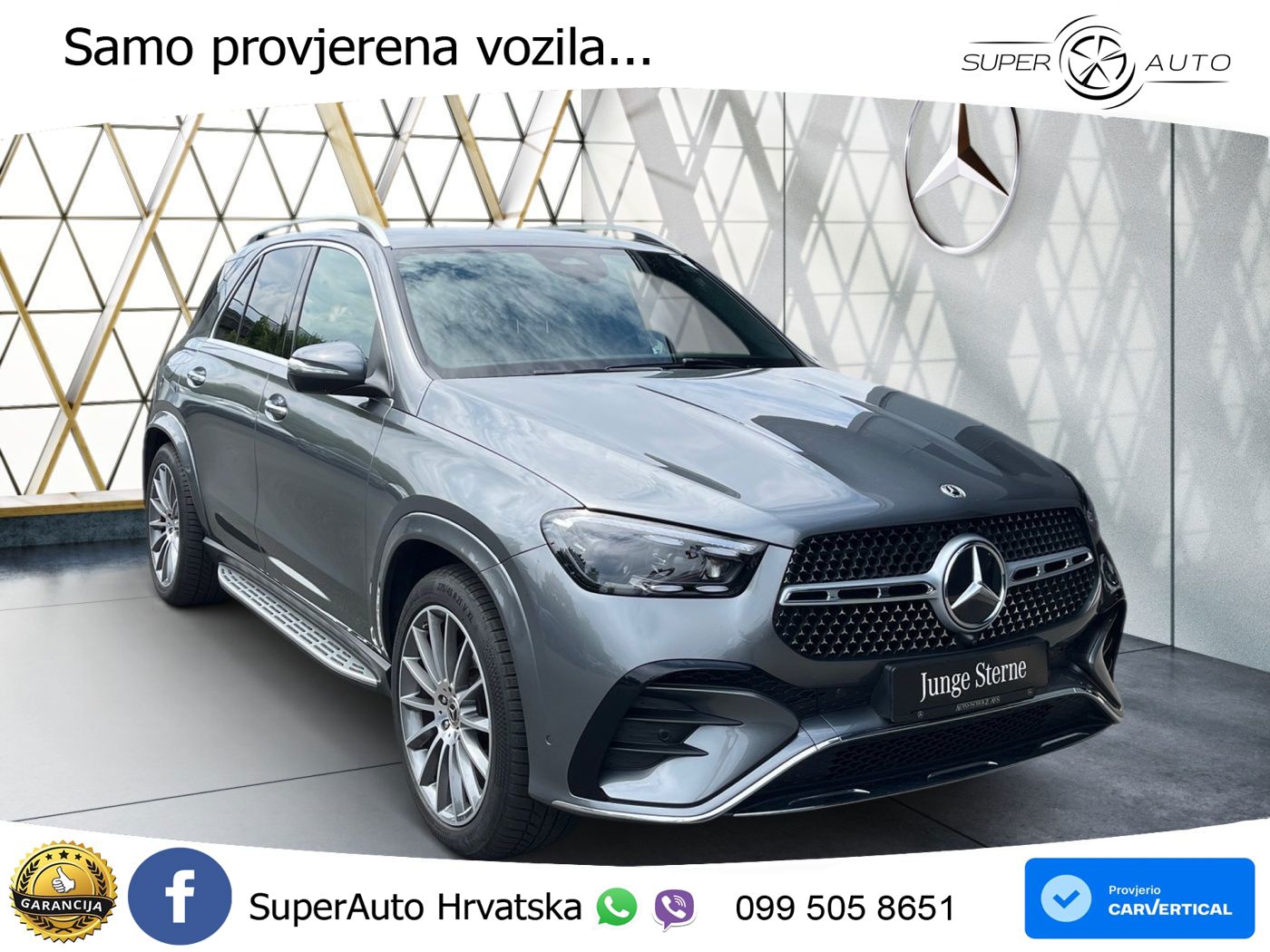 Mercedes GLE 300d (269 KS) EQ Boost 4MATIC 9G-TRONIC AMG LED+GR SJED+ACC