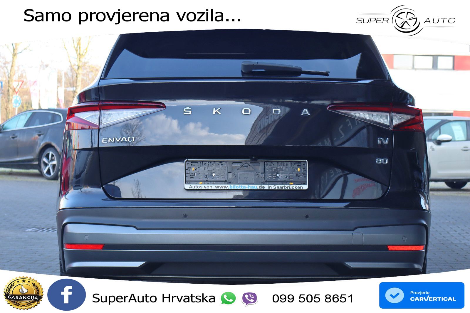 Škoda Enyaq iV 80 82 kWh (204 KS) LED+GR SJED+ACC
