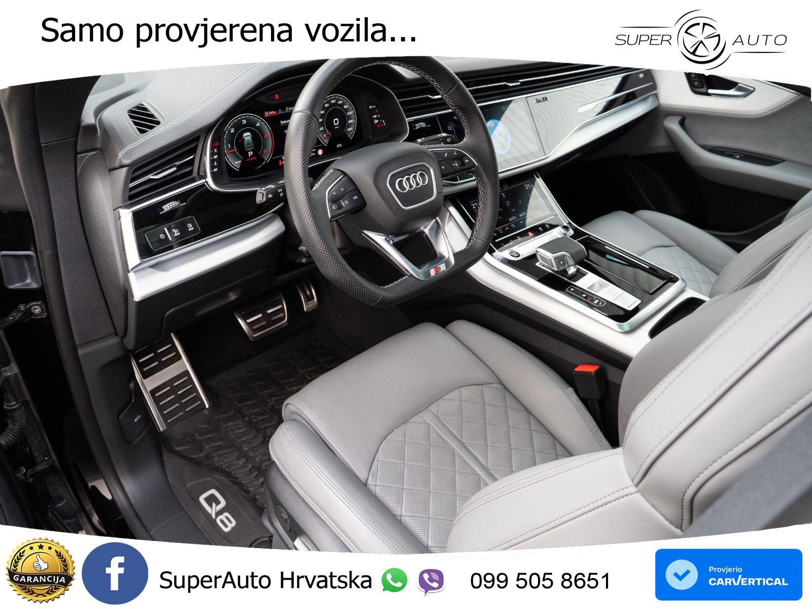 Audi Q8 50 TDI V6 (286 KS) quattro Tiptronic