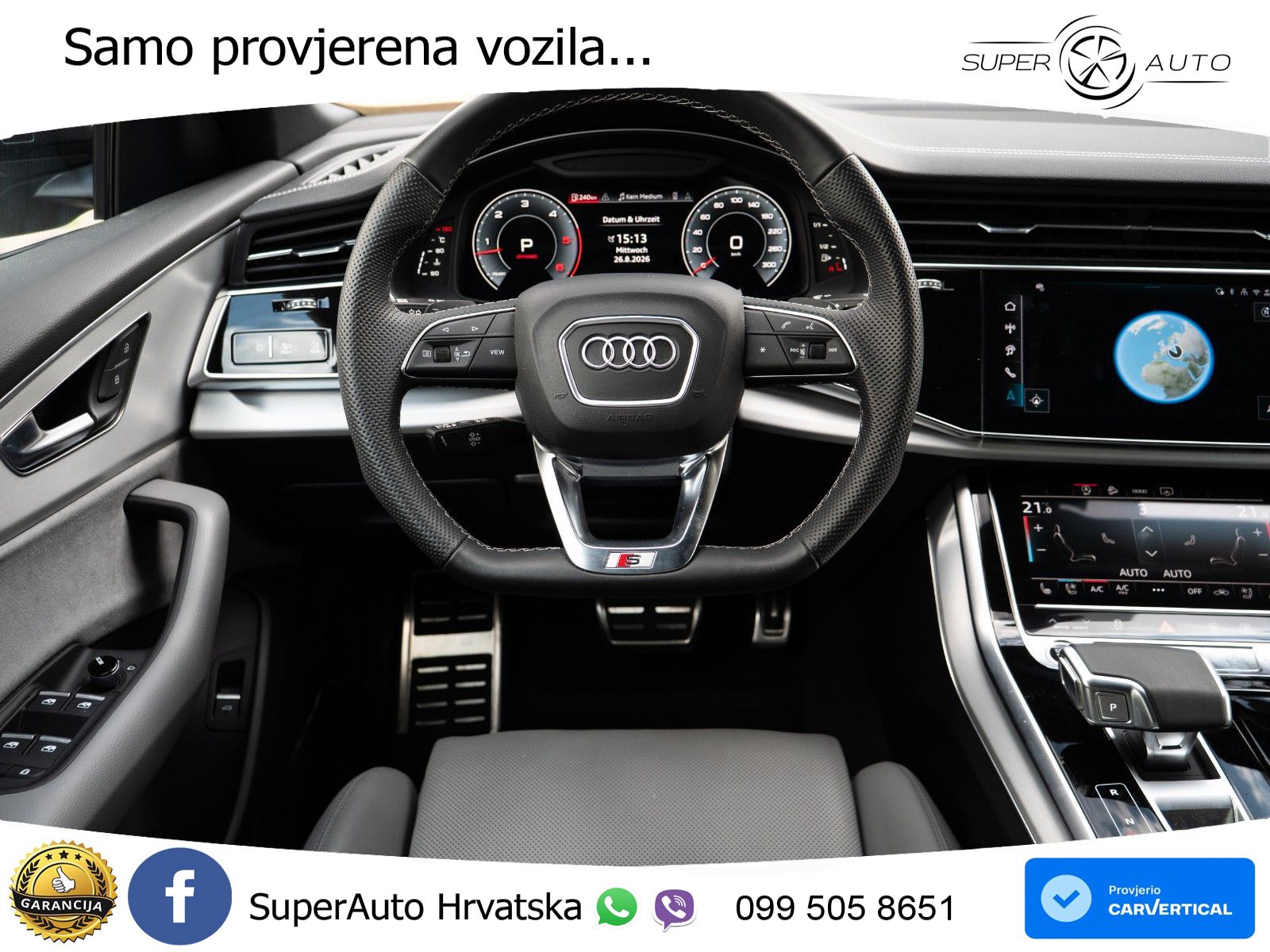 Audi Q8 50 TDI V6 (286 KS) quattro Tiptronic