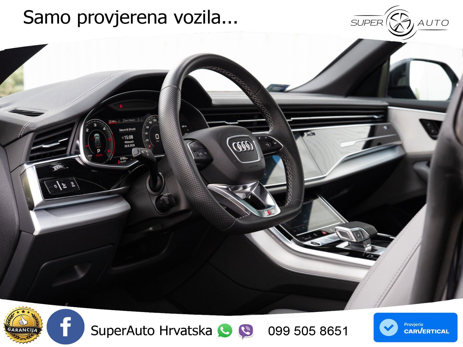 Audi Q8 50 TDI V6 (286 KS) quattro Tiptronic