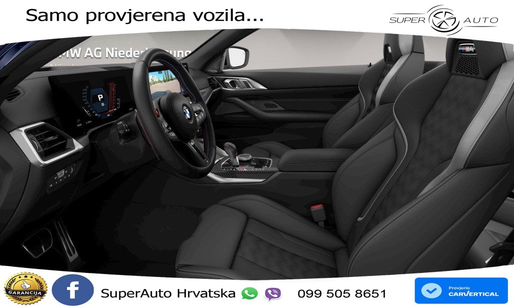 BMW M4 Convertible Competition 3.0 (510 KS) xDrive Steptronic