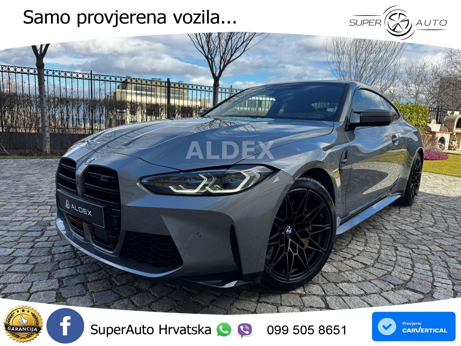BMW M4 Competition 3.0 (510 KS) xDrive Steptronic LED+GR SJED+ACC