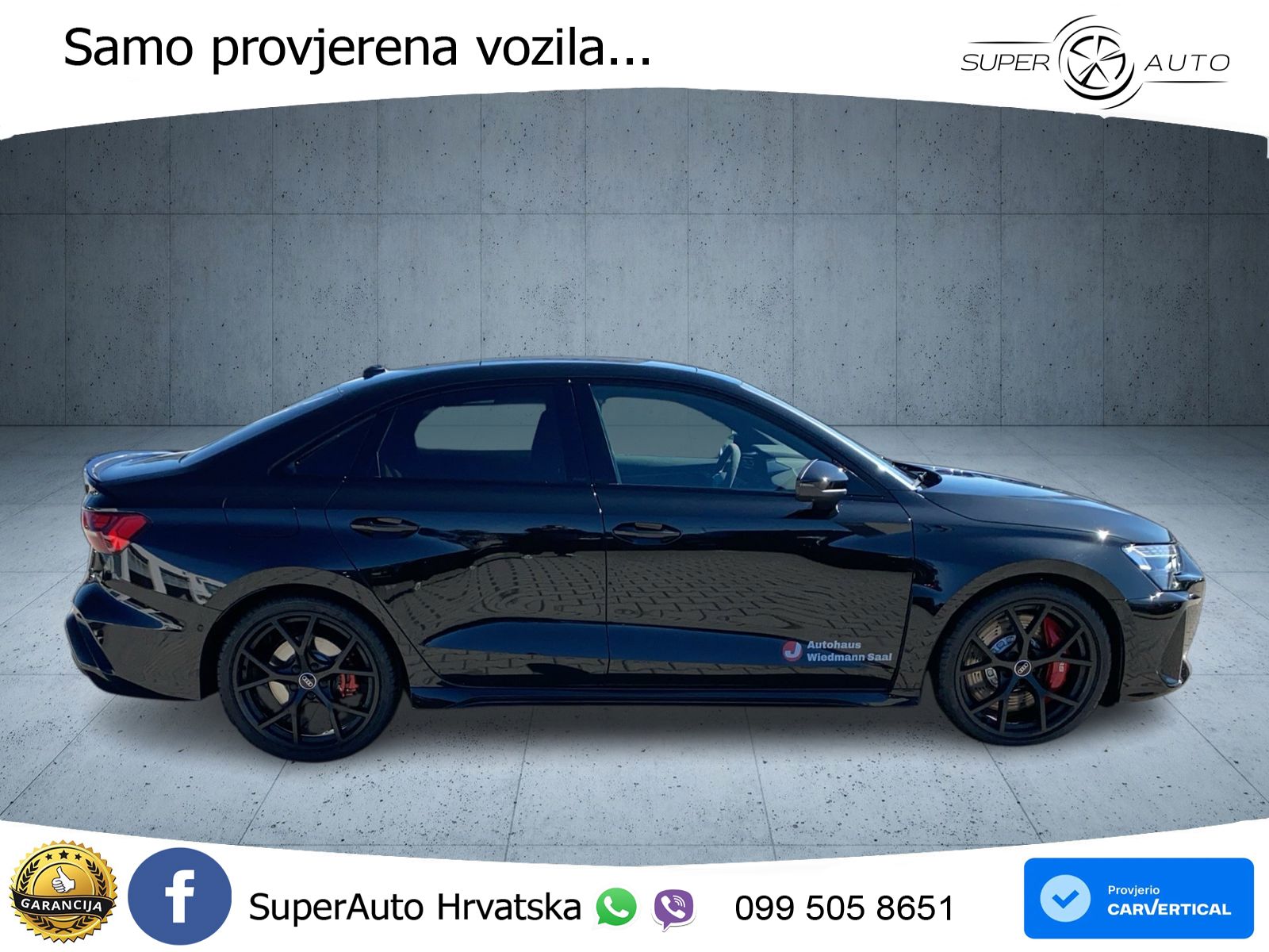Audi RS3 Sedan 2.5 TFSI (400 KS) quattro S tronic LED+GR SJED+ACC