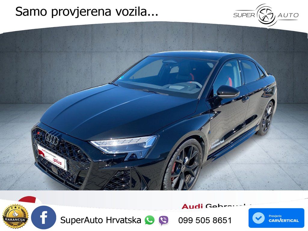 Audi RS3 Sedan 2.5 TFSI (400 KS) quattro S tronic LED+GR SJED+ACC