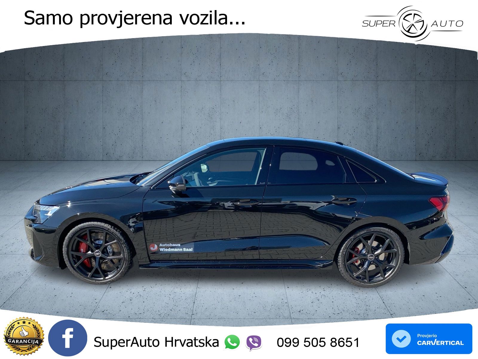 Audi RS3 Sedan 2.5 TFSI (400 KS) quattro S tronic LED+GR SJED+ACC