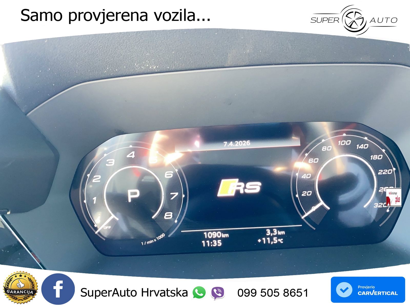 Audi RS3 Sedan 2.5 TFSI (400 KS) quattro S tronic LED+GR SJED+ACC