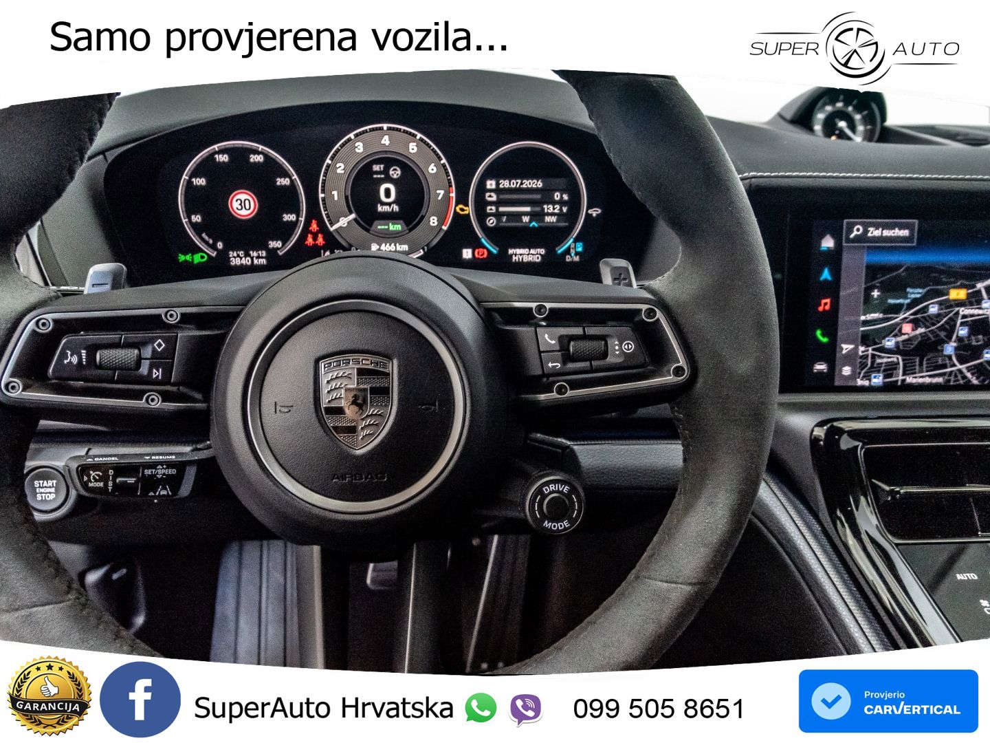 Porsche Panamera Turbo 4.0 V8 (680 KS) E-Hybrid PDK LED+GR SJED+ACC