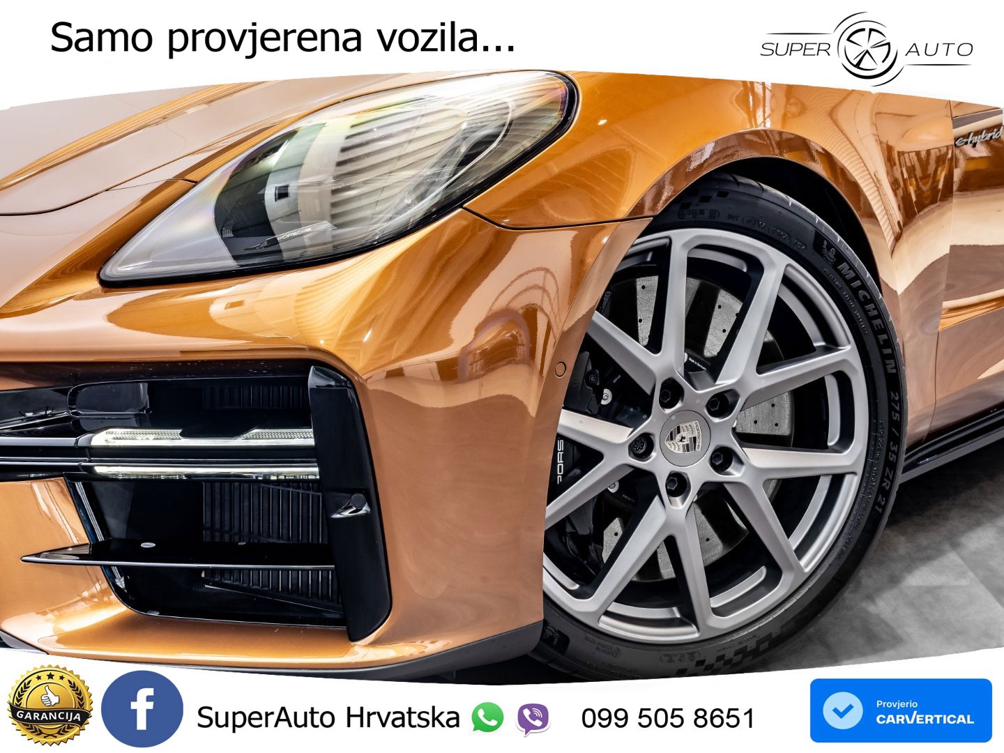 Porsche Panamera Turbo 4.0 V8 (680 KS) E-Hybrid PDK LED+GR SJED+ACC