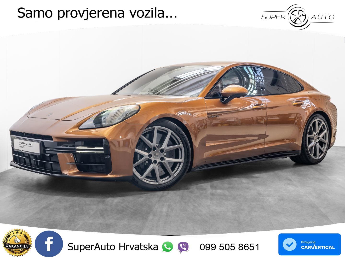 Porsche Panamera Turbo 4.0 V8 (680 KS) E-Hybrid PDK LED+GR SJED+ACC
