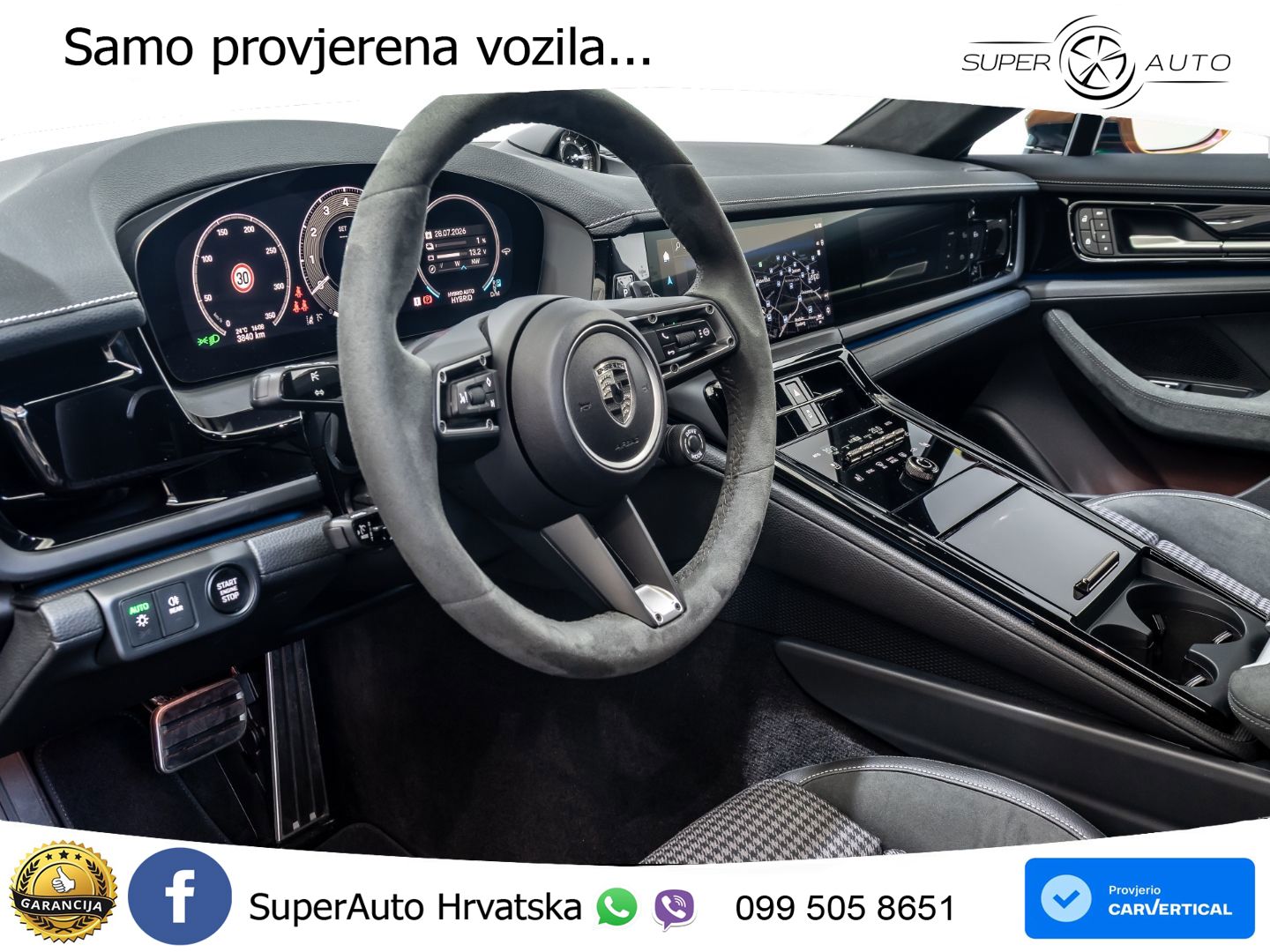 Porsche Panamera Turbo 4.0 V8 (680 KS) E-Hybrid PDK LED+GR SJED+ACC