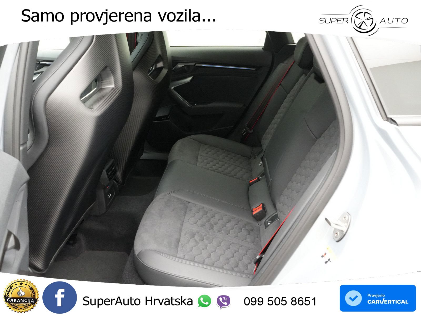 Audi RS3 Sportback 2.5 TFSI (400 KS) quattro S tronic LED+GR SJED+ACC