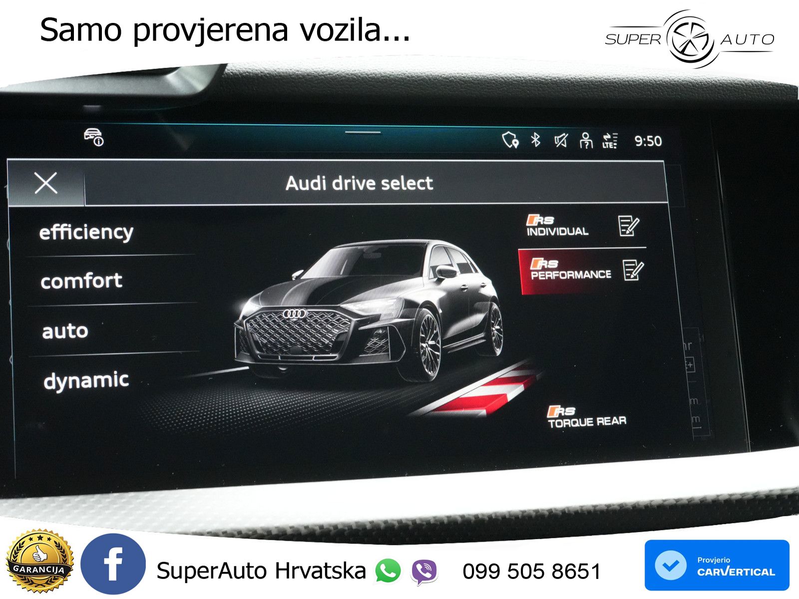 Audi RS3 Sportback 2.5 TFSI (400 KS) quattro S tronic LED+GR SJED+ACC