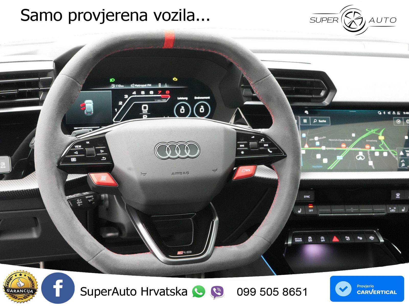 Audi RS3 Sportback 2.5 TFSI (400 KS) quattro S tronic LED+GR SJED+ACC