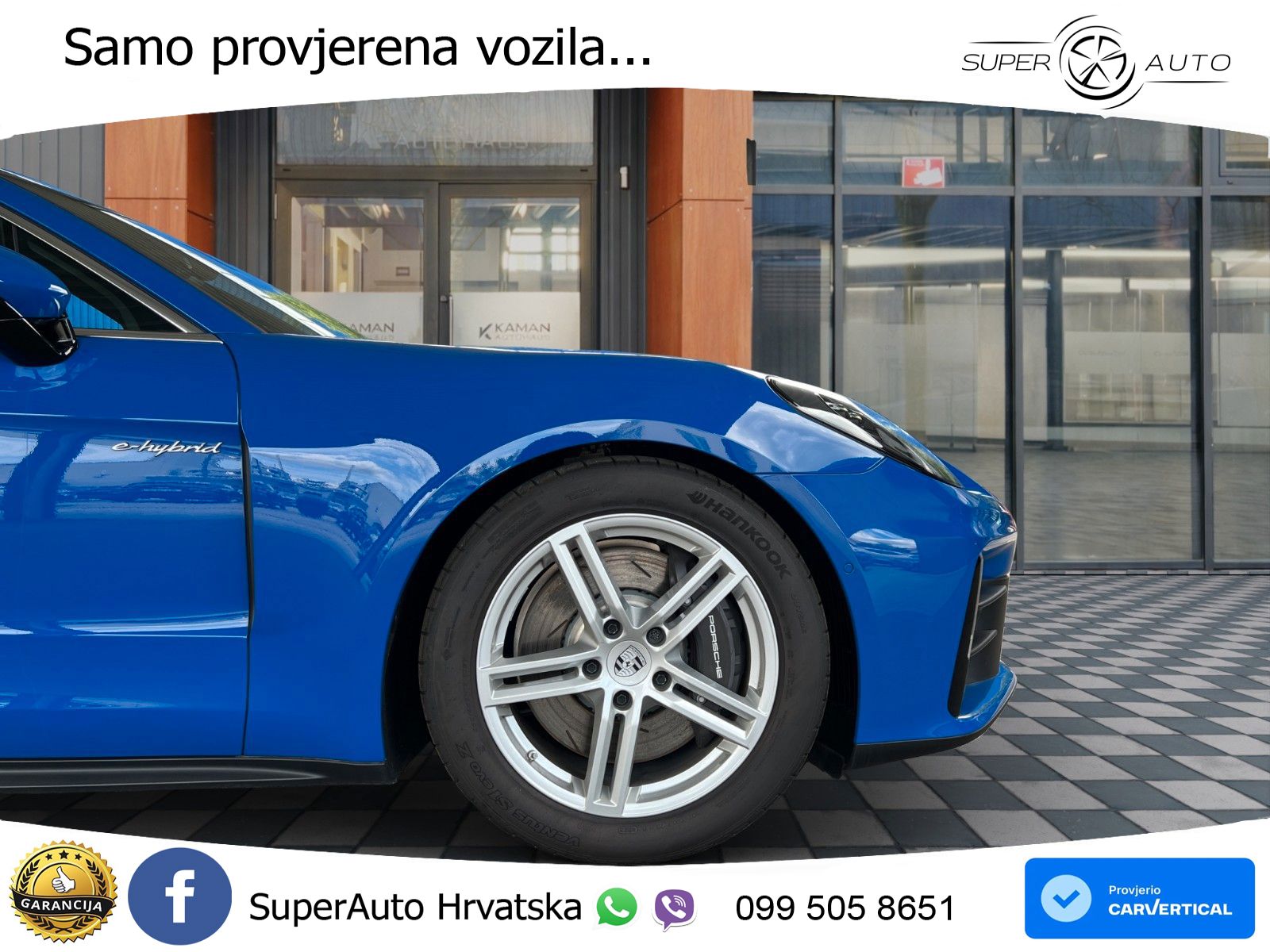 Porsche Panamera 4 2.9 V6 (470 KS) E-Hybrid PDK