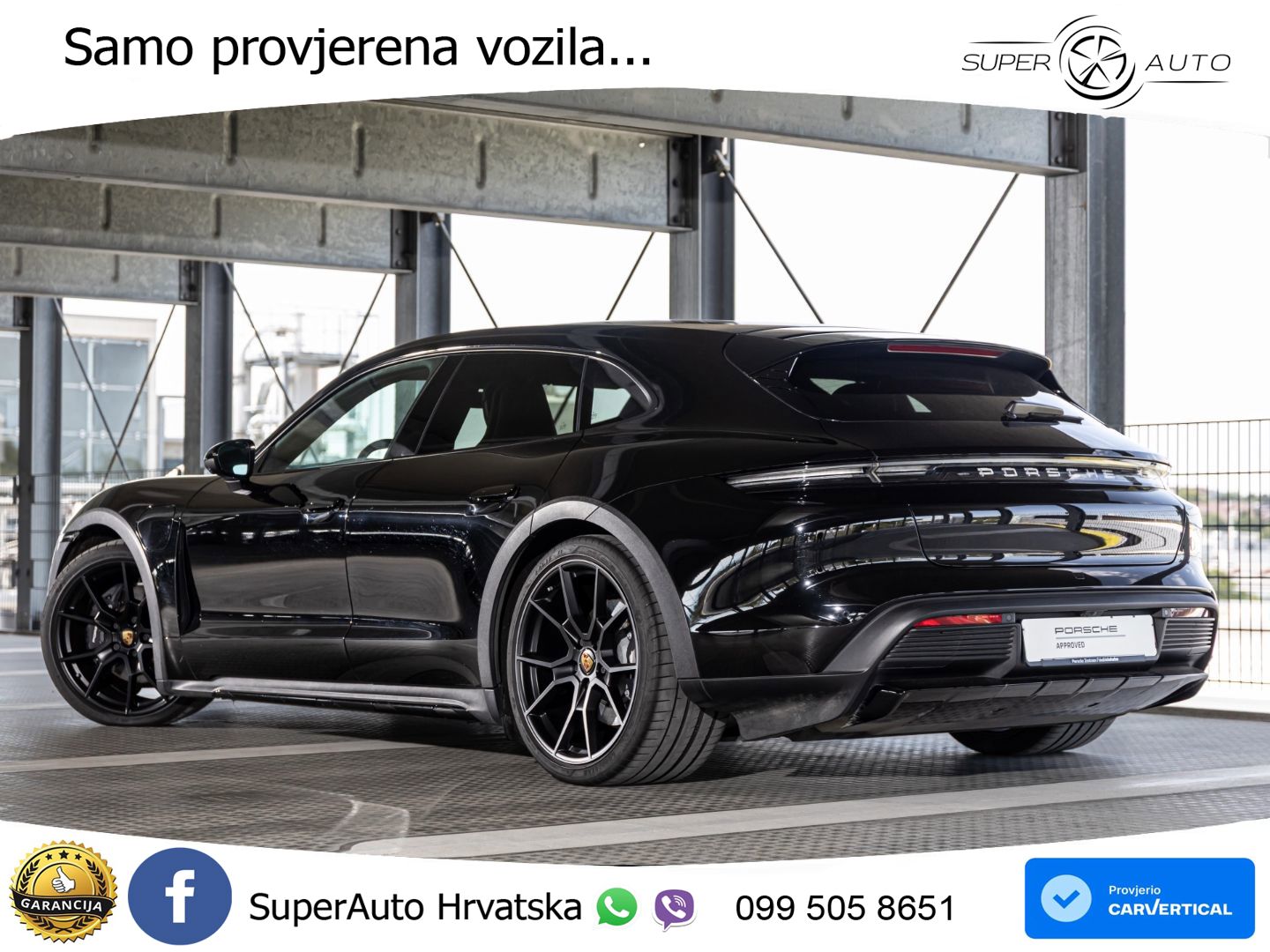 Porsche Taycan Cross Turismo 4 93.4 kWh (476 KS)