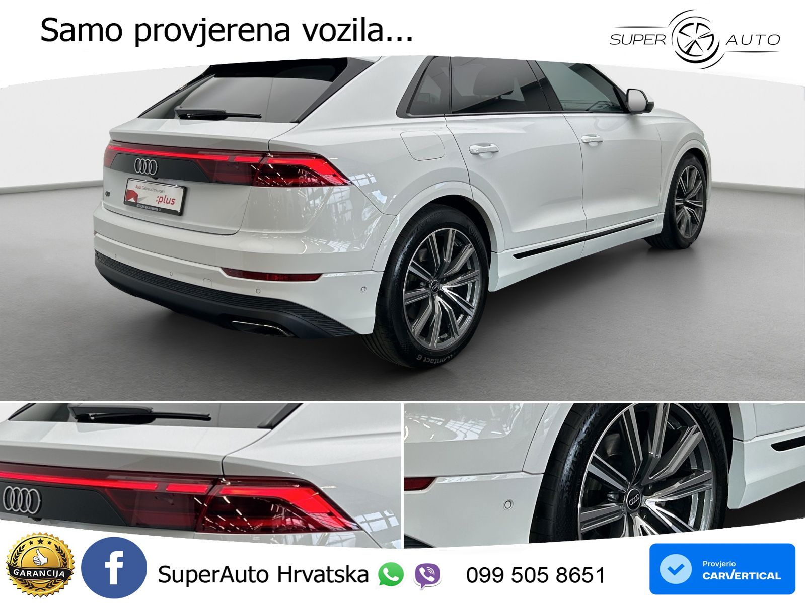 Audi Q8 55 TFSIe V6 (394 KS) quattro Tiptronic