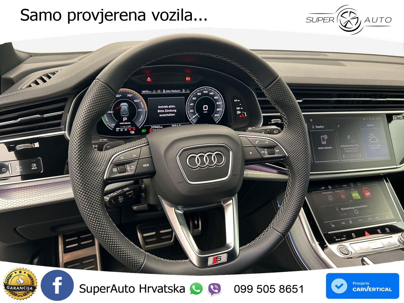 Audi Q8 55 TFSIe V6 (394 KS) quattro Tiptronic