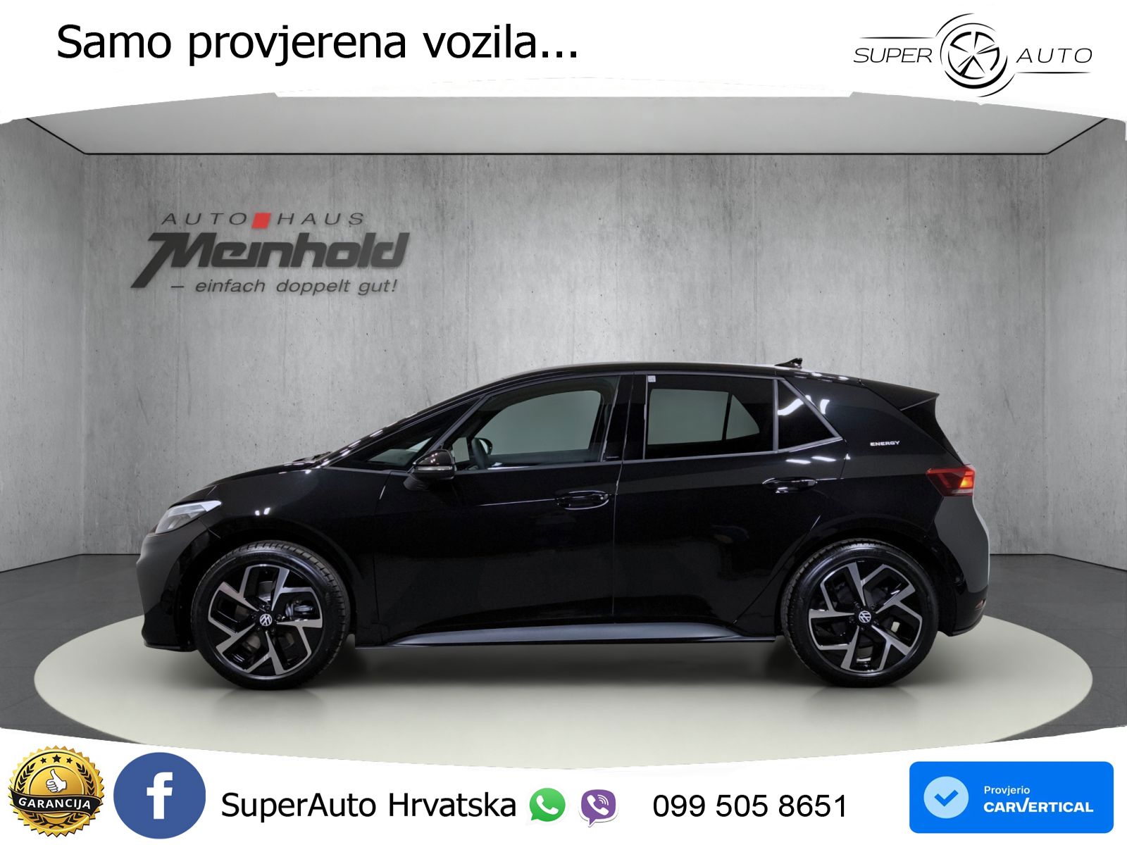 Volkswagen ID.3 Pro 62 kWh (204 KS)