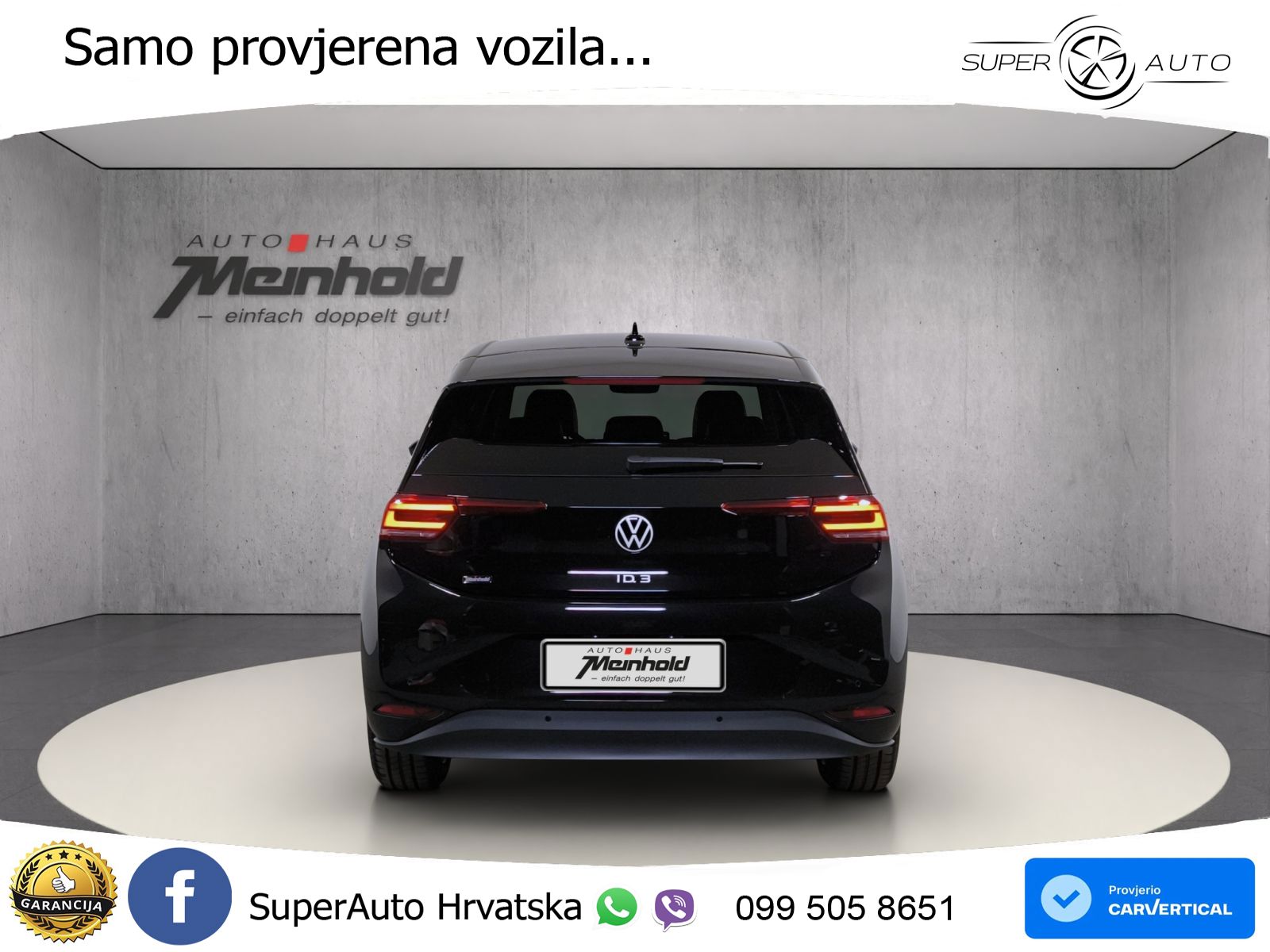 Volkswagen ID.3 Pro 62 kWh (204 KS)