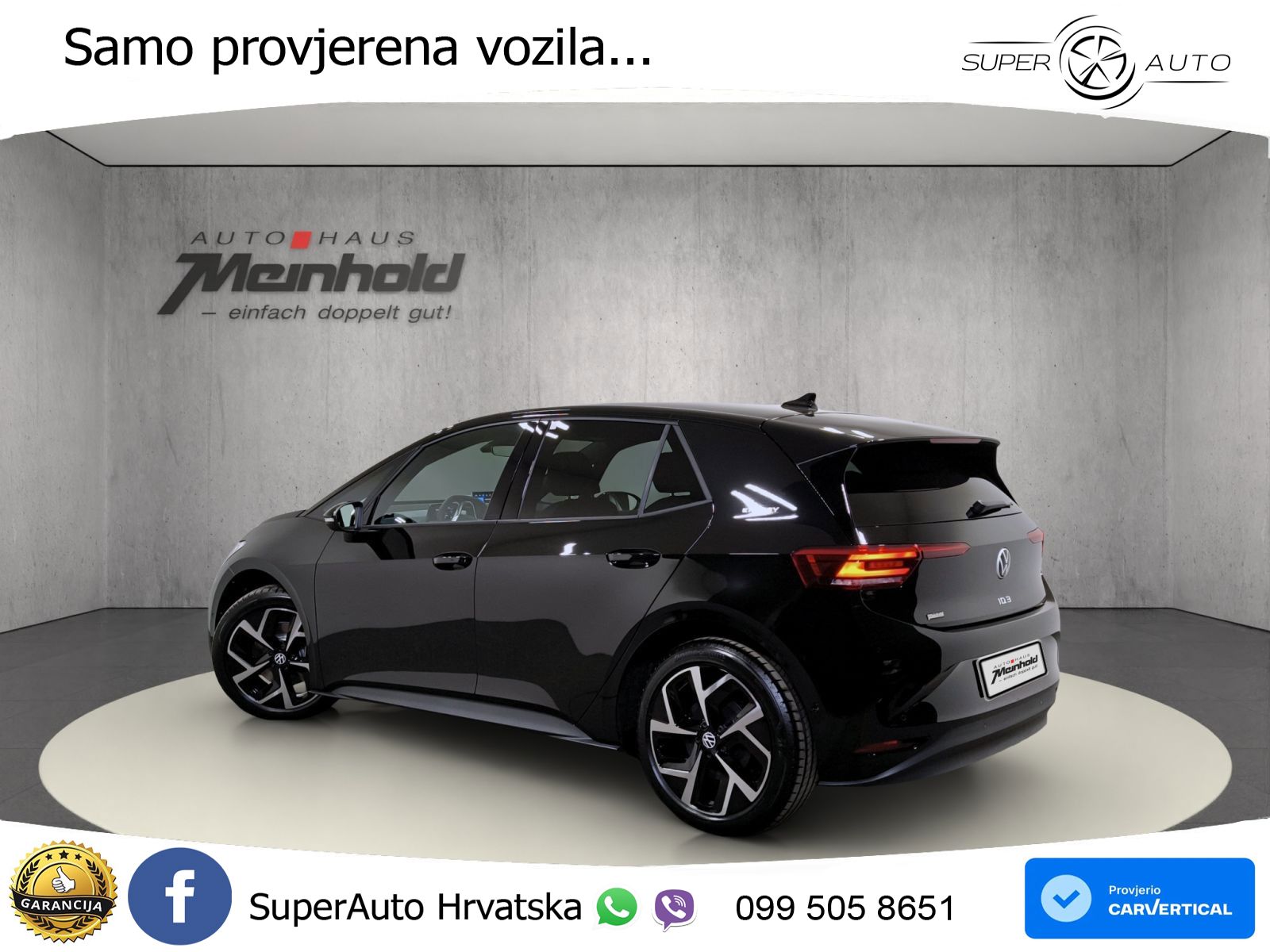 Volkswagen ID.3 Pro 62 kWh (204 KS)