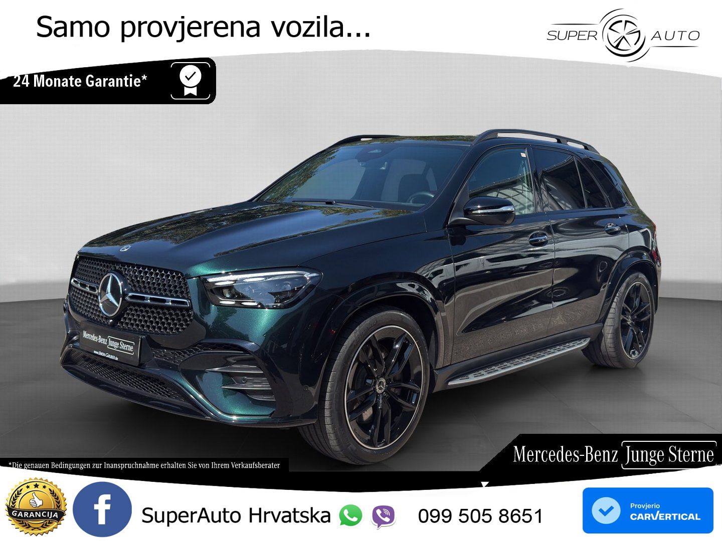 Mercedes GLE 450d (367 KS) EQ Boost 4MATIC 9G-TRONIC AMG LED+GR SJED+ACC