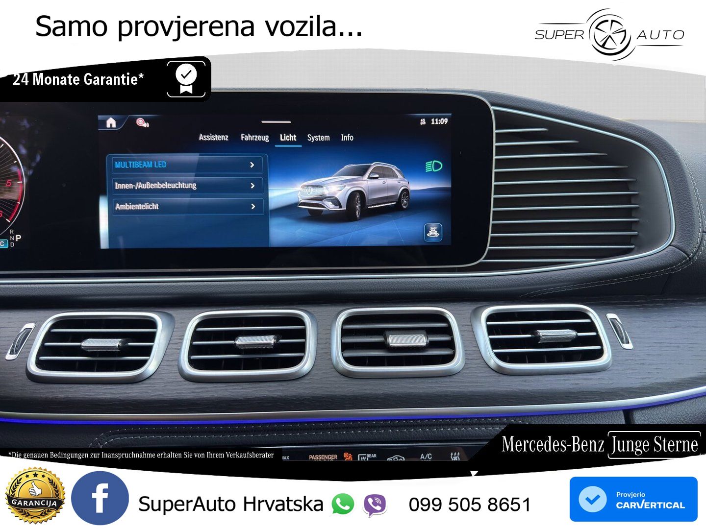Mercedes GLE 450d (367 KS) EQ Boost 4MATIC 9G-TRONIC AMG LED+GR SJED+ACC
