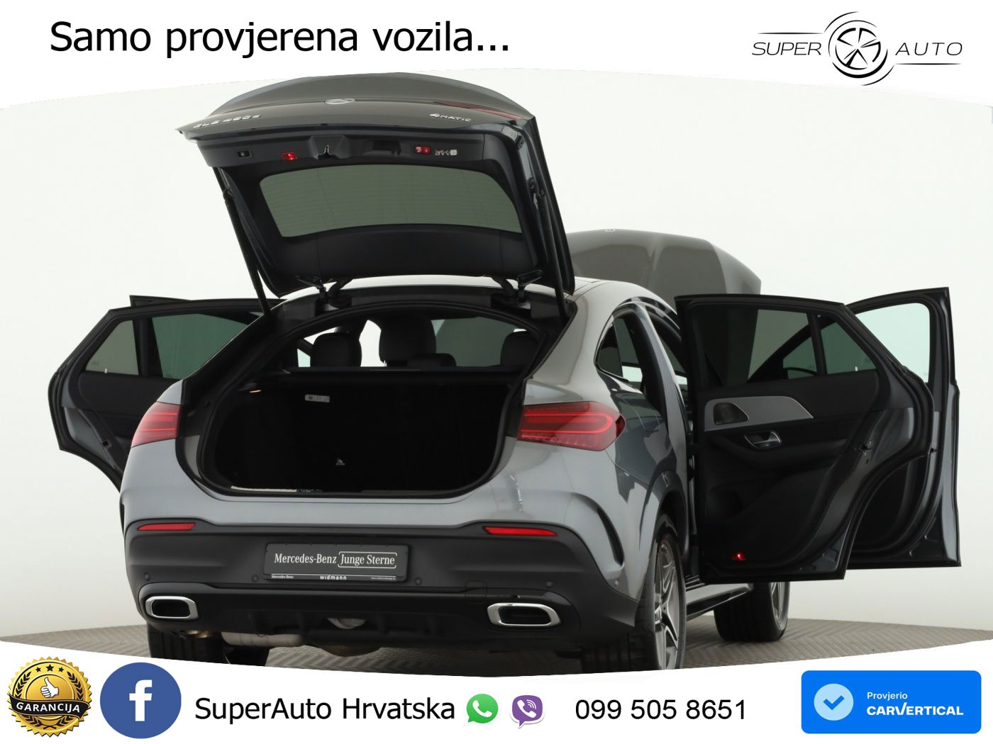 Mercedes GLE Coupe 450d (367 KS) EQ Boost 4MATIC 9G-TRONIC AMG LED+GR SJED+ACC