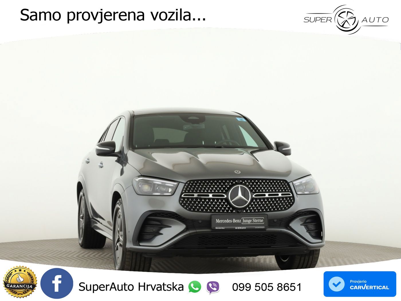 Mercedes GLE Coupe 450d (367 KS) EQ Boost 4MATIC 9G-TRONIC AMG LED+GR SJED+ACC