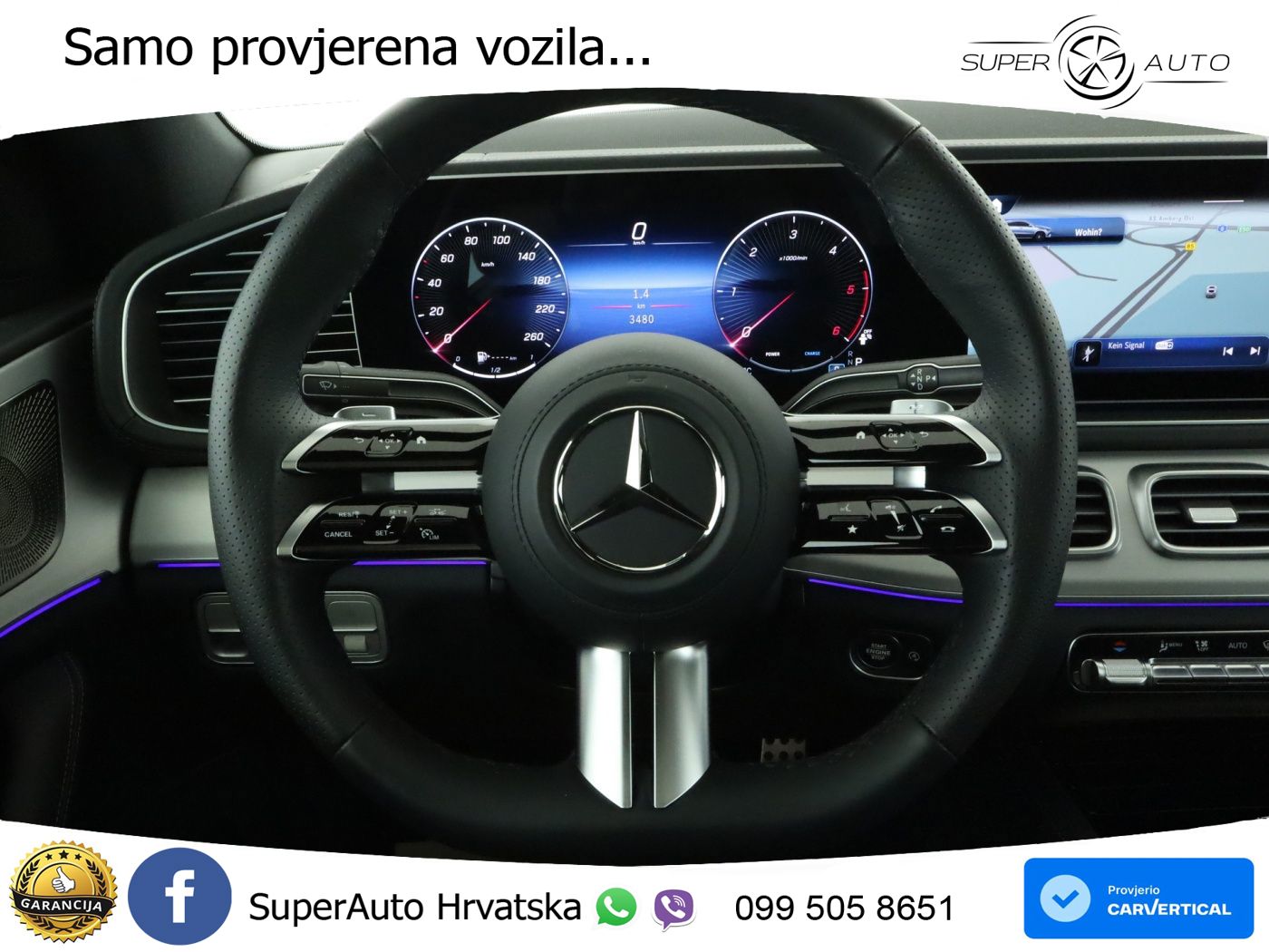 Mercedes GLE Coupe 450d (367 KS) EQ Boost 4MATIC 9G-TRONIC AMG LED+GR SJED+ACC