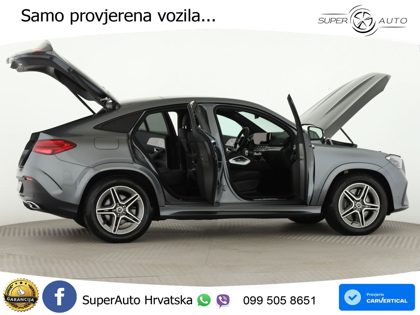 Mercedes GLE Coupe 450d (367 KS) EQ Boost 4MATIC 9G-TRONIC AMG LED+GR SJED+ACC