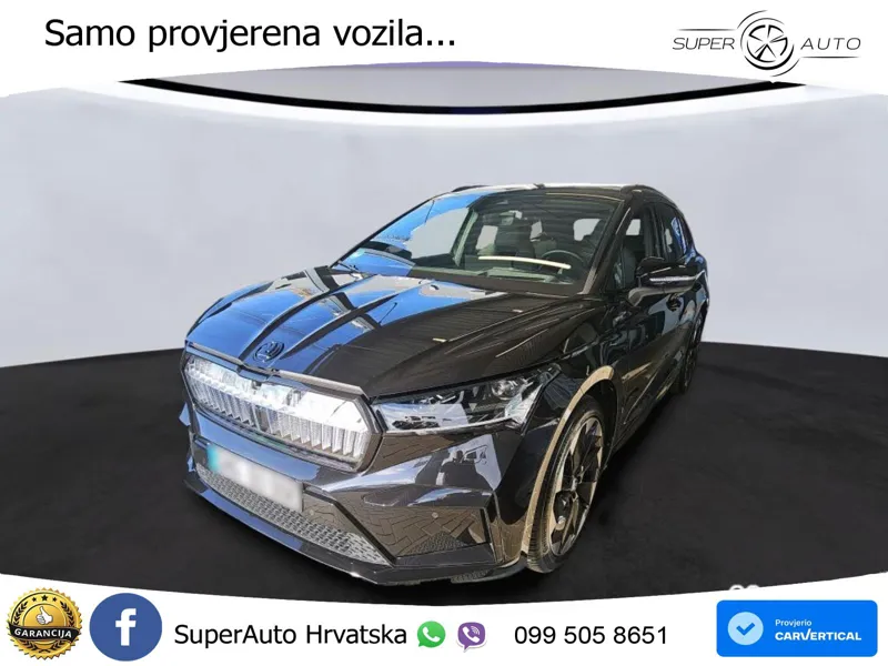 Škoda Enyaq iV 80x 82 kWh (265 KS) AWD SportLine LED+GR SJED+ACC
