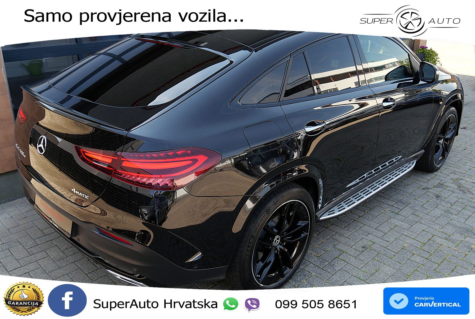 Mercedes GLE Coupe 400e (381 KS) 4MATIC 9G-TRONIC AMG LED+GR SJED+ACC