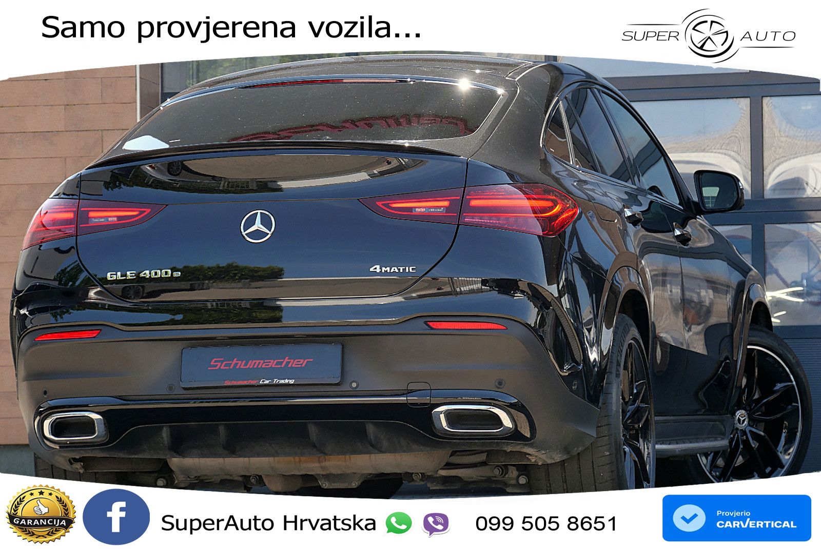 Mercedes GLE Coupe 400e (381 KS) 4MATIC 9G-TRONIC AMG LED+GR SJED+ACC