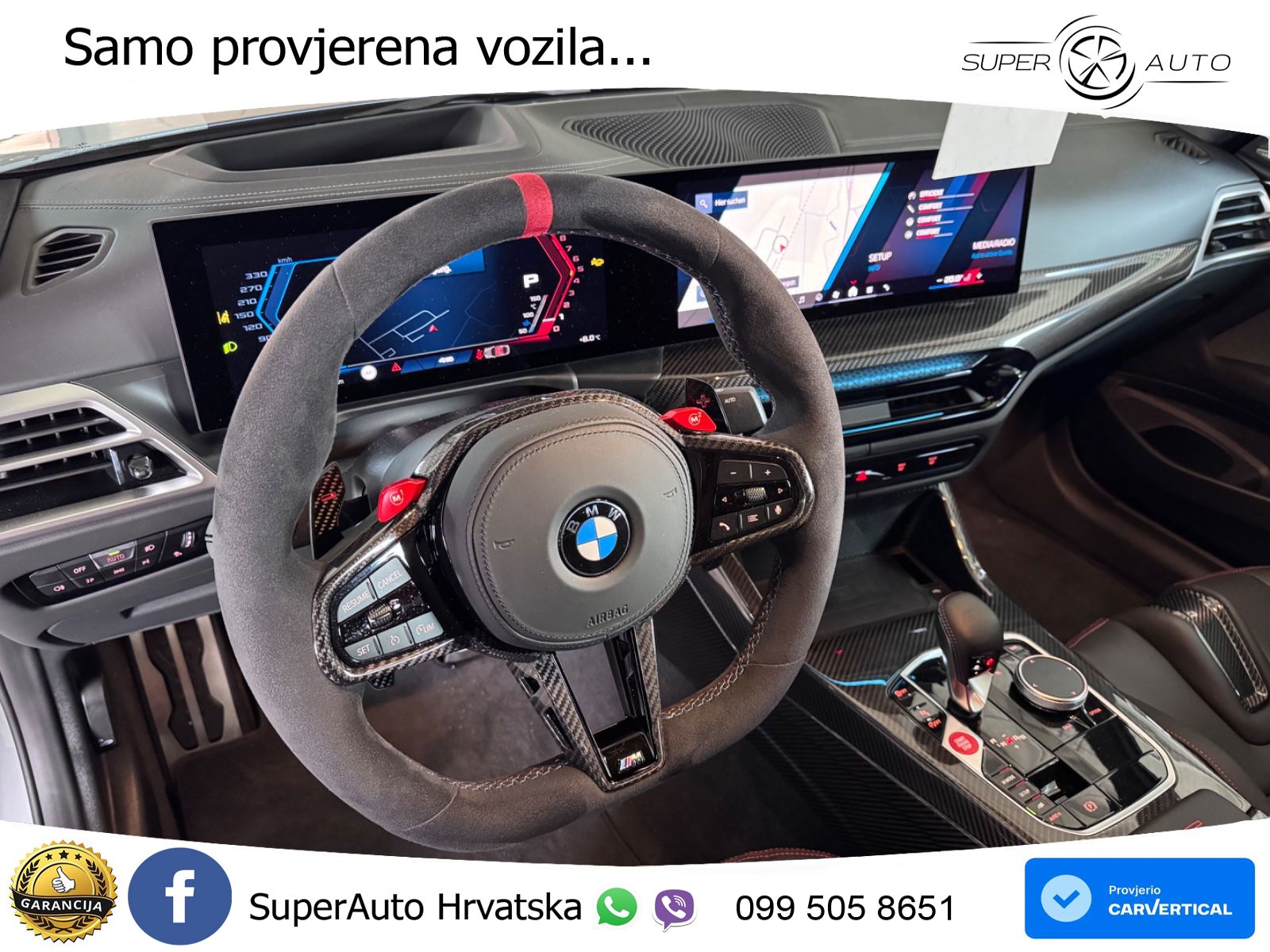 BMW M4 CS 3.0 (550 KS) xDrive Steptronic LED+GR SJED+ACC