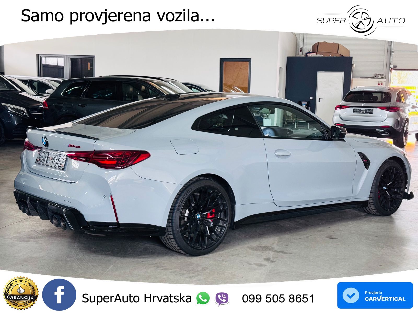BMW M4 CS 3.0 (550 KS) xDrive Steptronic LED+GR SJED+ACC