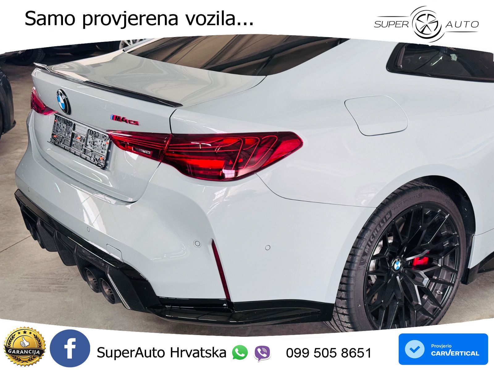 BMW M4 CS 3.0 (550 KS) xDrive Steptronic LED+GR SJED+ACC