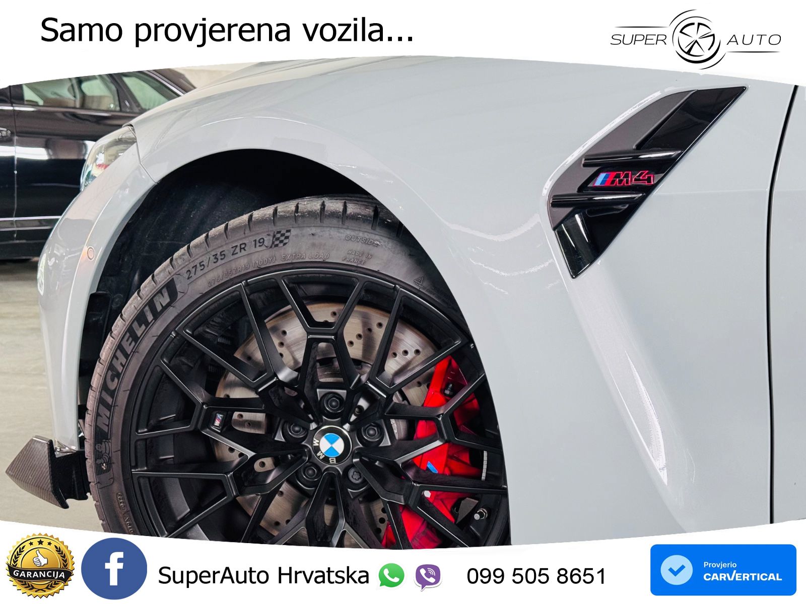 BMW M4 CS 3.0 (550 KS) xDrive Steptronic LED+GR SJED+ACC