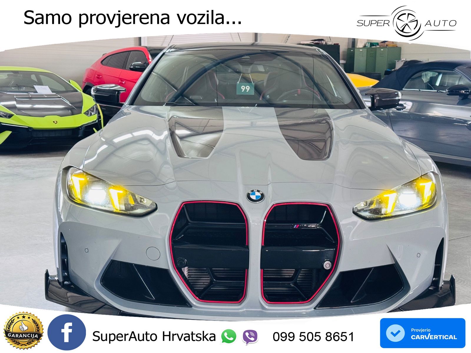 BMW M4 CS 3.0 (550 KS) xDrive Steptronic LED+GR SJED+ACC
