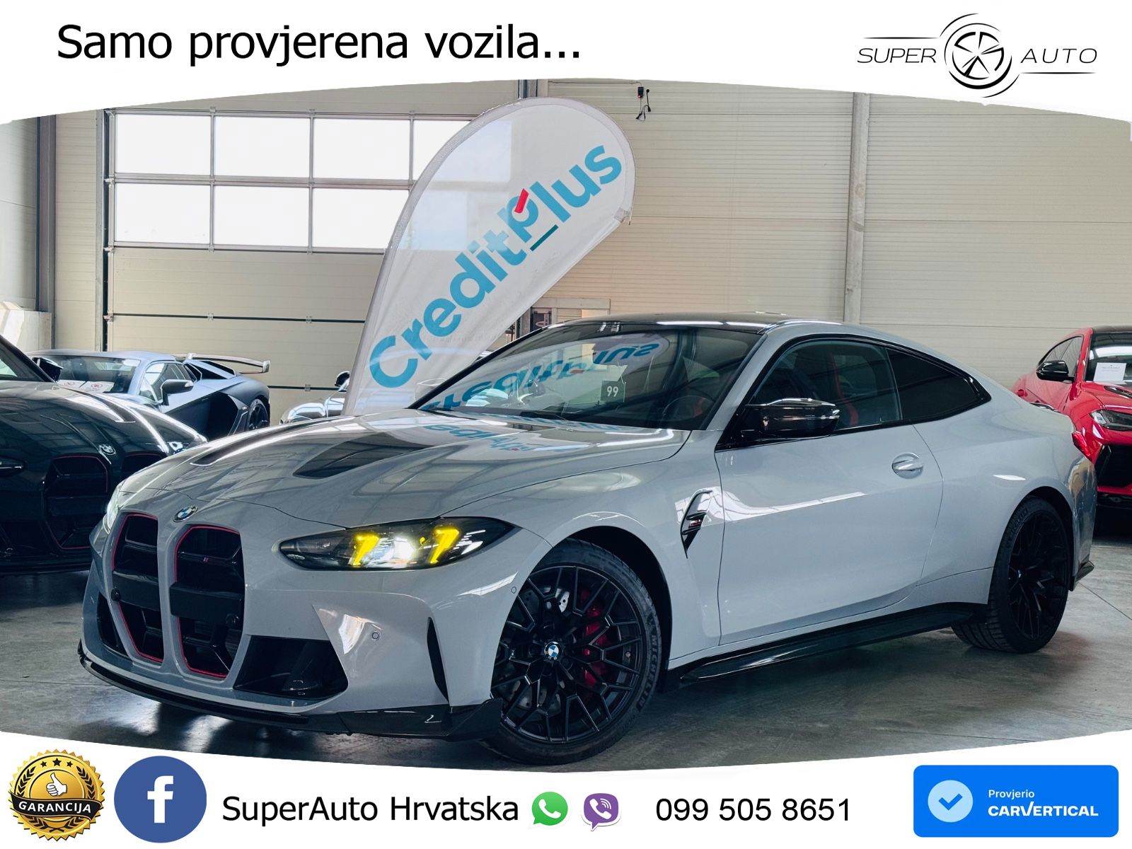 BMW M4 CS 3.0 (550 KS) xDrive Steptronic LED+GR SJED+ACC
