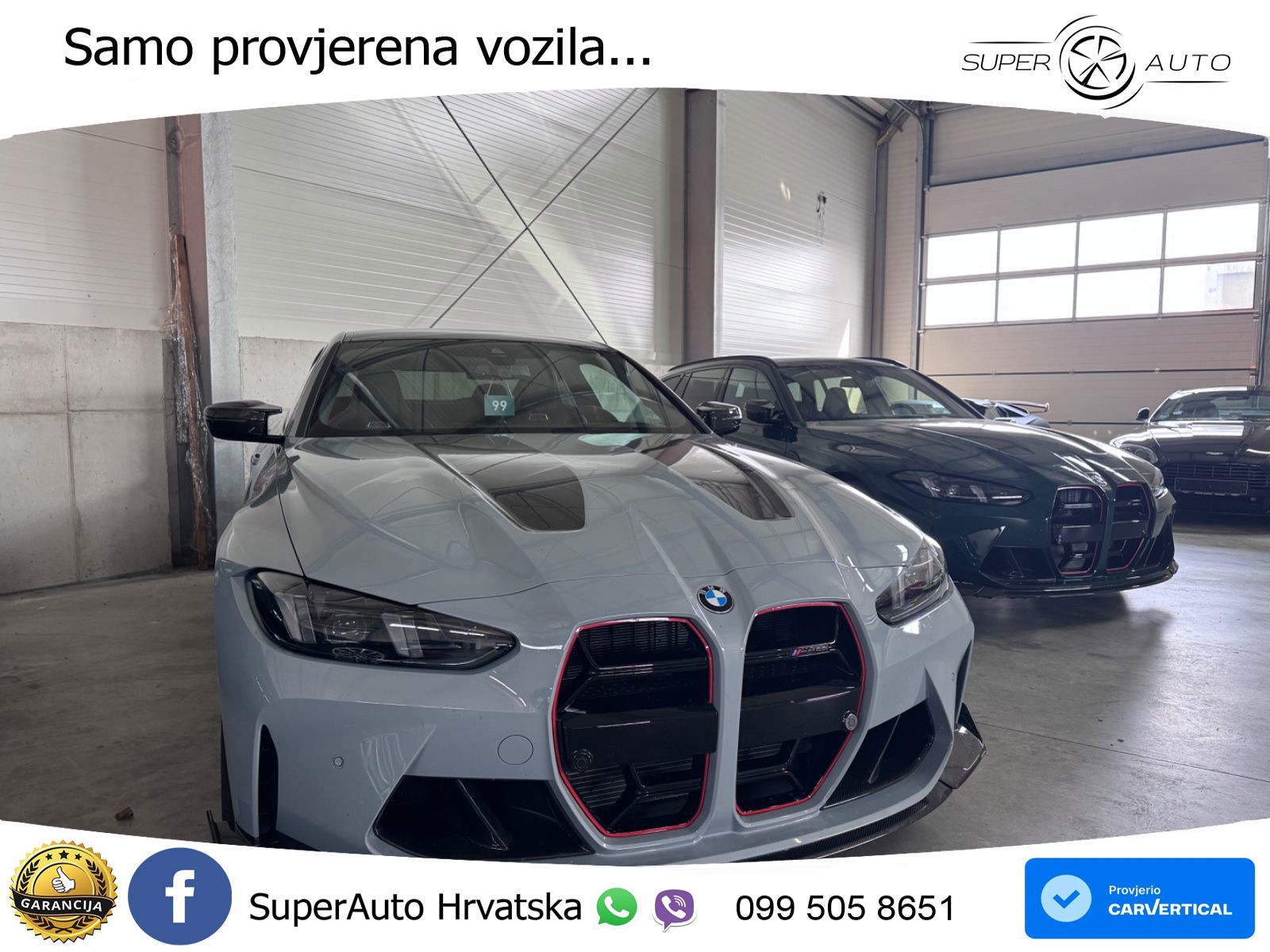 BMW M4 CS 3.0 (550 KS) xDrive Steptronic LED+GR SJED+ACC